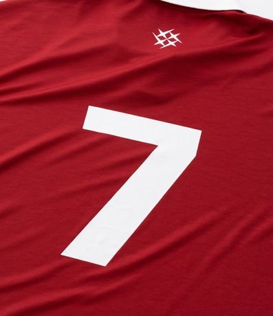 Remera Polo Oversized con Manga Corta 10