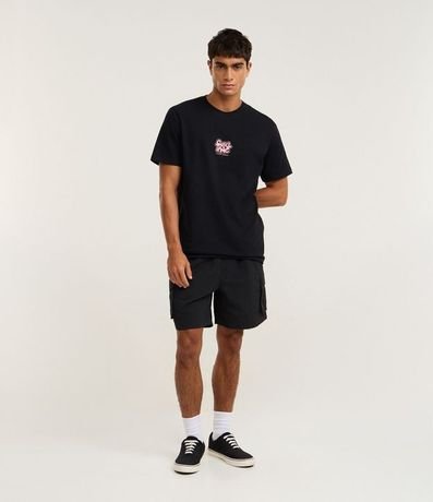 Remera Comfort  em Algodón con Estampa Chill Time Psicodélica 3