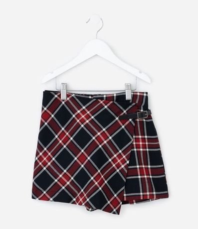 Short Pollera Infantil de Cuadros en Sastrer�a – Talle 5 a 14 a�os 1