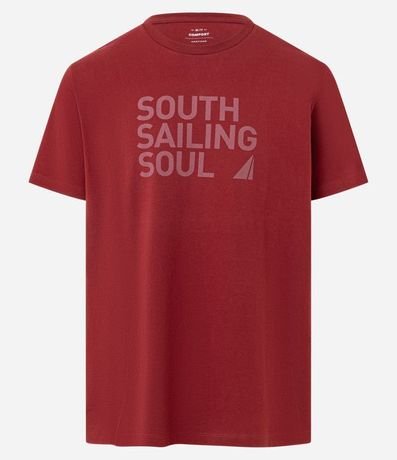 Remera Comfort en Algodón con Estampa South Sailing Soul 4