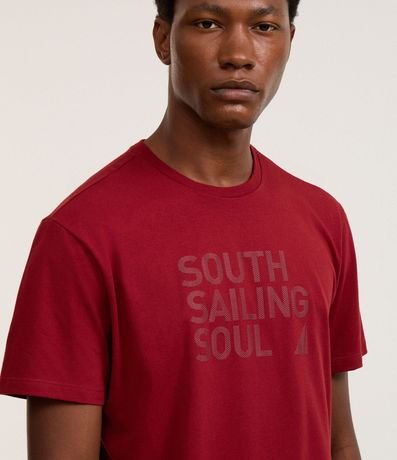 Remera Comfort en Algodón con Estampa South Sailing Soul 3