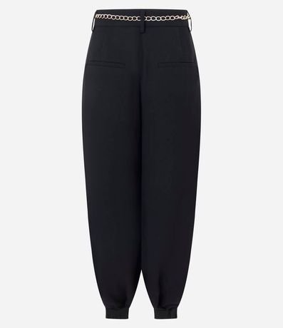 Pantalón Aladim Sastre con Pliegues y Cinturón de Cadena 6