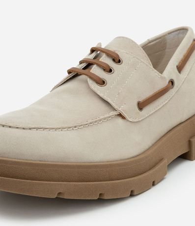 Zapato Dockside en Camurça con Suela Track 3