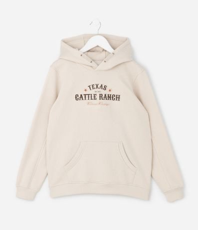 Saco Infantil con Estampa de Texas en Relieve – Talle 5 a 14 años 2