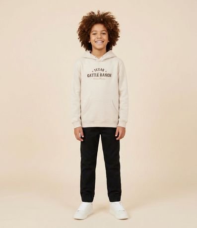 Saco Infantil con Estampa de Texas en Relieve – Talle 5 a 14 años