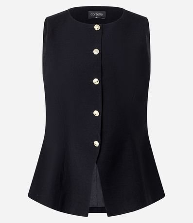 Chaleco Sastre en Viscosa con Bajo Estruturada 7