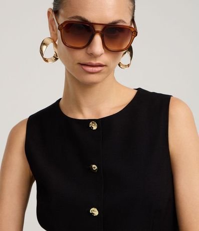 Chaleco Sastre en Viscosa con Bajo Estruturada 3