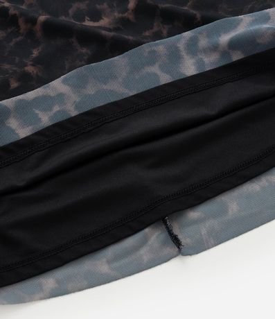 Vestido Largo en Tule con Estampado Animal Print  Curve & Plus Size 7