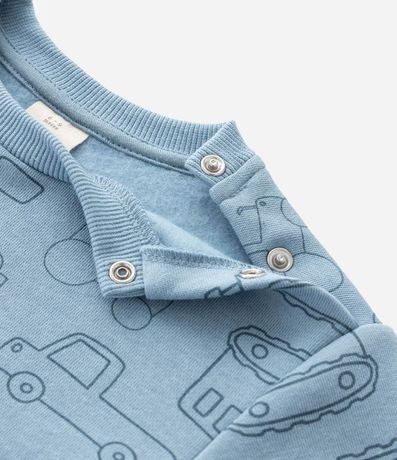 Conjunto Infantil Saco de Carritos y Pantalón Acanalado – Talle 0 a 24 Meses 11