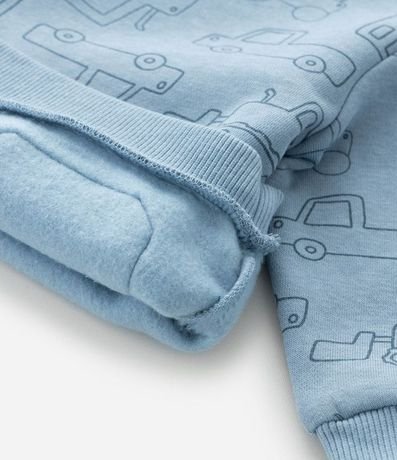 Conjunto Infantil Saco de Carritos y Pantalón Acanalado – Talle 0 a 24 Meses 13