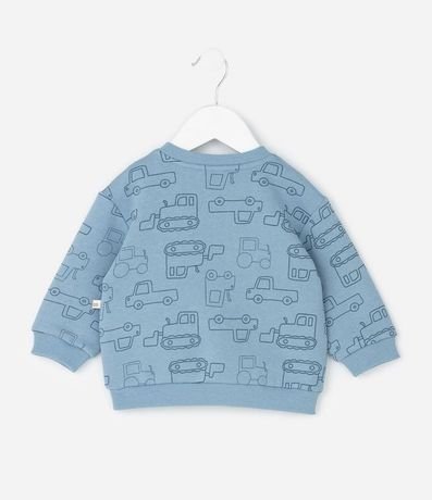 Conjunto Infantil Saco de Carritos y Pantalón Acanalado – Talle 0 a 24 Meses 3