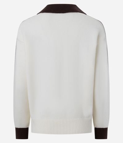 Buzo en Punto con Lettering Vienna y Bordados 6