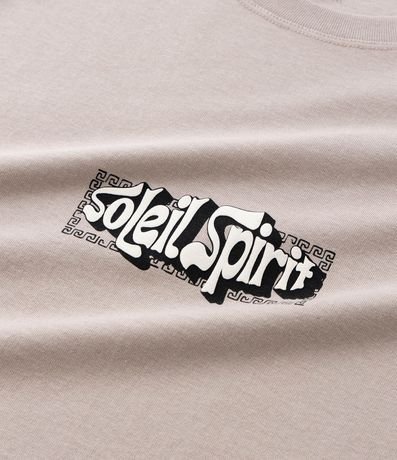 Remera Relaxed en Algodón con Estampa Localizada Soleil Spirit 6