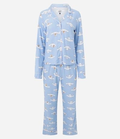 Pijama Largo Americano Cinnamoroll Estampado 5