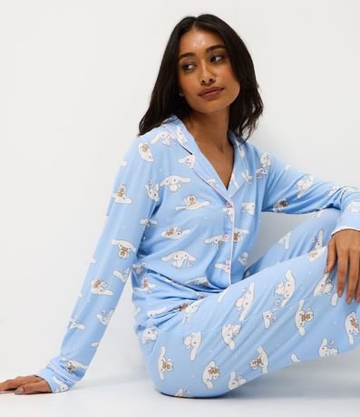 Pijama Largo Americano Cinnamoroll Estampado 2