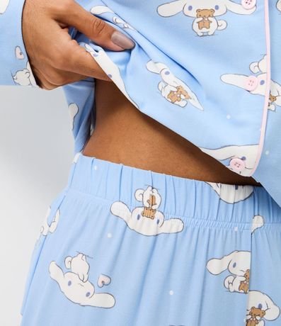 Pijama Largo Americano Cinnamoroll Estampado 4