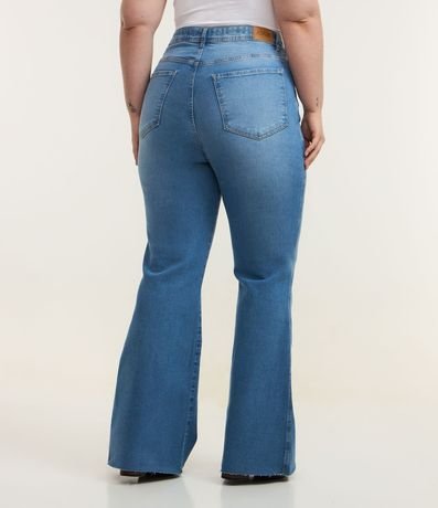 Pantalón de jean Flare con Elastano Curve & Plus Size 5