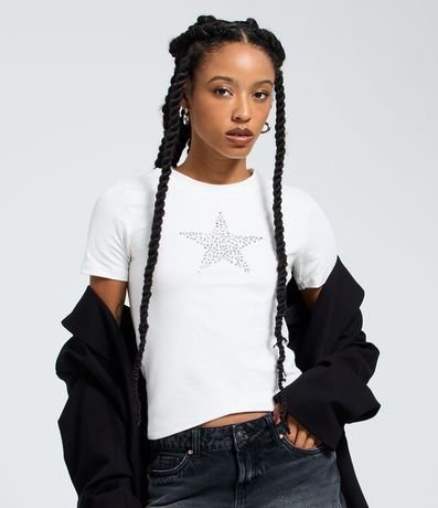 Remera en Algodón con Aplicación de Ojales 3