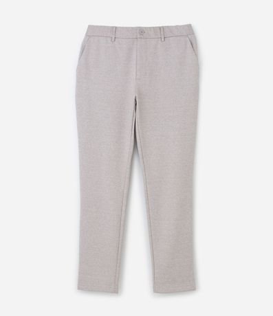 Pantalón Slim Performance en Sastrería con Textura 5