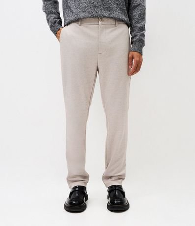 Pantalón Slim Performance en Sastrería con Textura 2