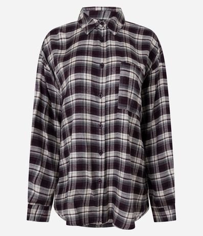 Camisa en Franela de Cuadros 5