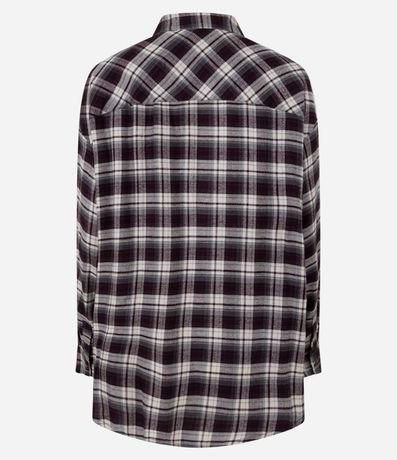 Camisa en Franela de Cuadros 6