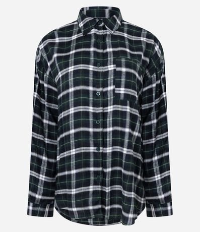 Camisa en Franela de Cuadros 5