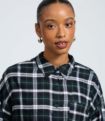 Camisa en Franela de Cuadros 3
