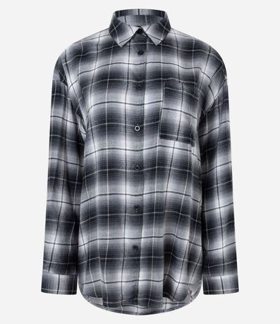 Camisa en Franela de Cuadros 5