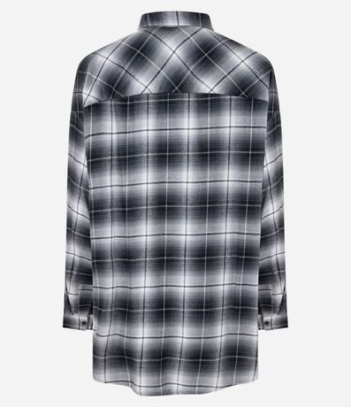 Camisa en Franela de Cuadros 6