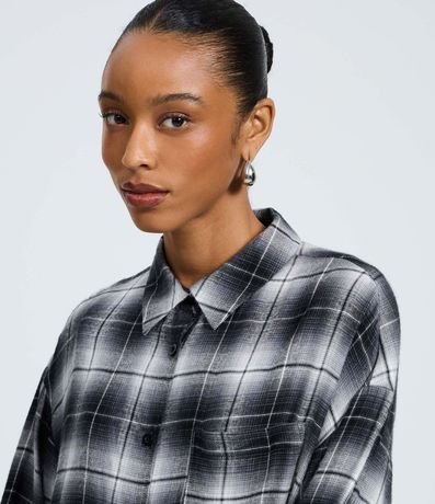 Camisa en Franela de Cuadros 3