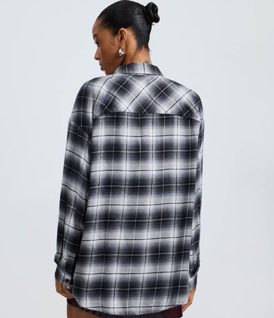 Camisa en Franela de Cuadros 4