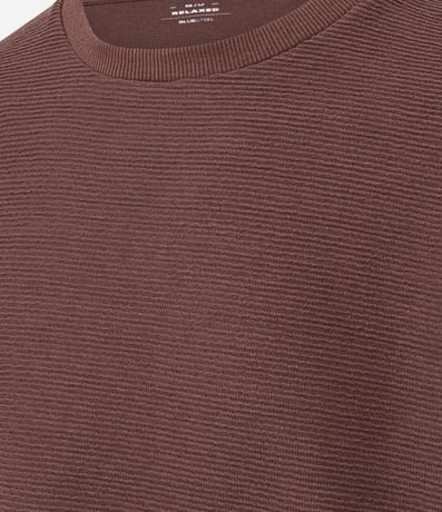 Remera Relaxed Soft con Cuello Redondo 6