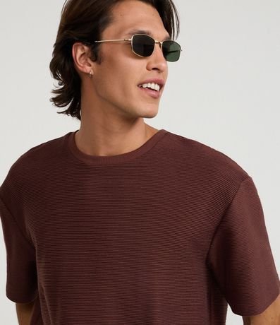 Remera Relaxed Soft con Cuello Redondo 4