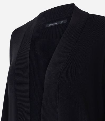 Cardigan Alargado en Punto con Bolsillos 3