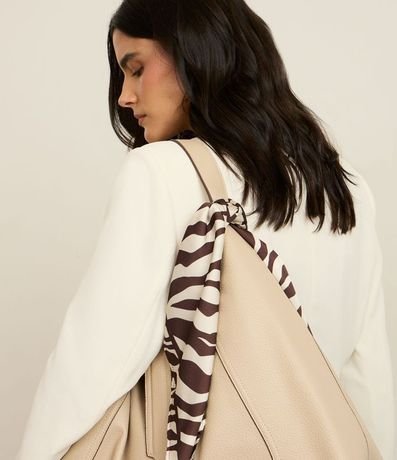 Pañuelo de Satén con Estampado de Zebra 6