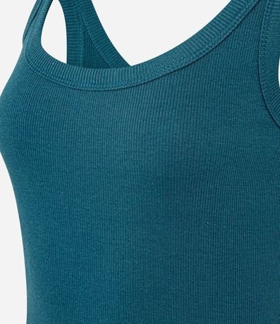 Blusa Musculosa en Rib 8