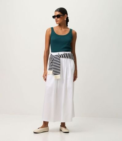 Blusa Musculosa en Rib 3