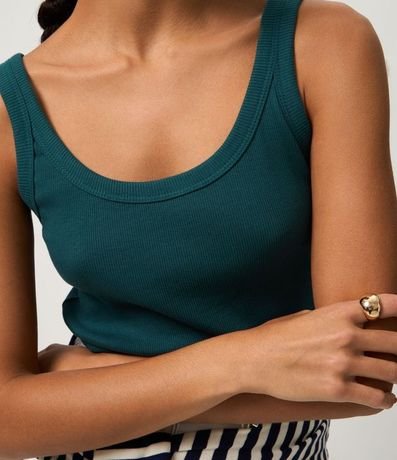Blusa Musculosa en Rib 6