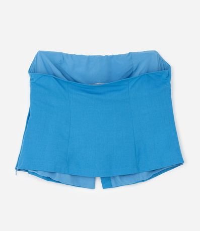 Blusa Sin Breteles en Viscolino Curve & Plus Size 2