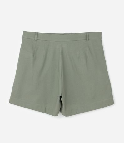 Bermuda Corta en Viscolino con Pliegues Curve & Plus Size 2