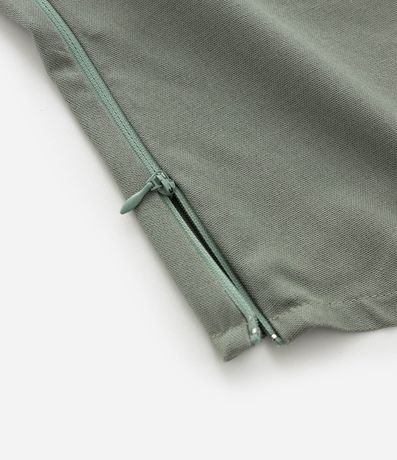 Blusa en Viscolino con Traspase Delantero y Adorno Curve & Plus Size 4