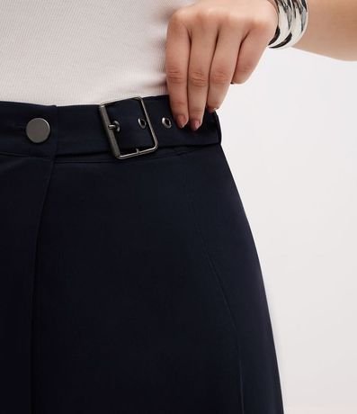 Pollera Midi Sastre con Hebilla Lateral Curve & Plus Size 3