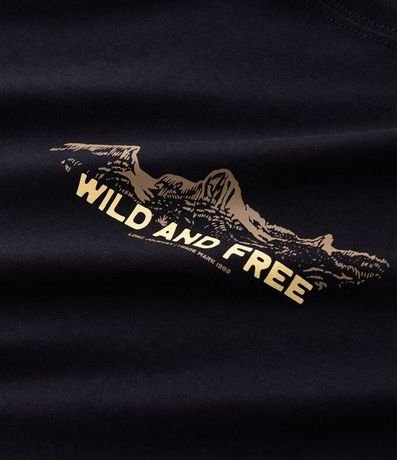 Remera Comfort en Algodón con Estampa Lettering 4