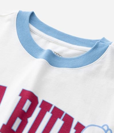 Remera Infantil College en Algodón Estampa Lola Bunny - Talle 7 a 16 años 5