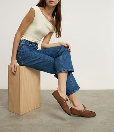 Zapatilla con Efecto Gamurza y Lazo 6