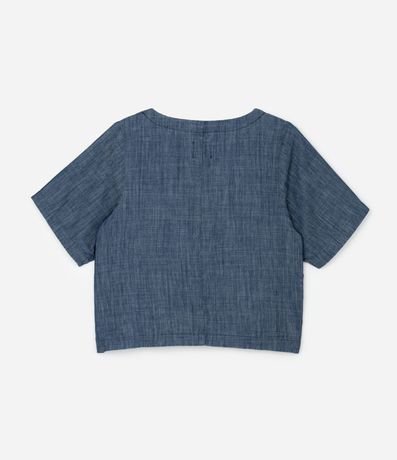 Blusa Corta en Sarga Curve & Plus Size 6