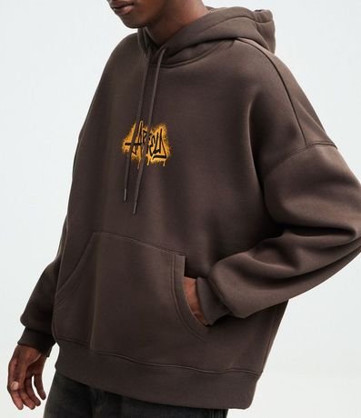 Algodón con Capucha y Estampa de Garfield Skatista Grafite 4