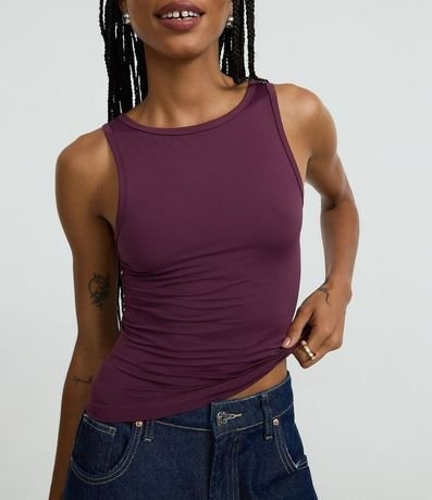 Blusa Musculosa Básica en Poliamida 4