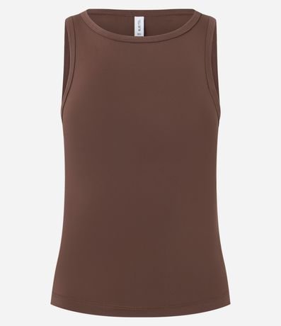 Blusa Musculosa Básica en Poliamida 4